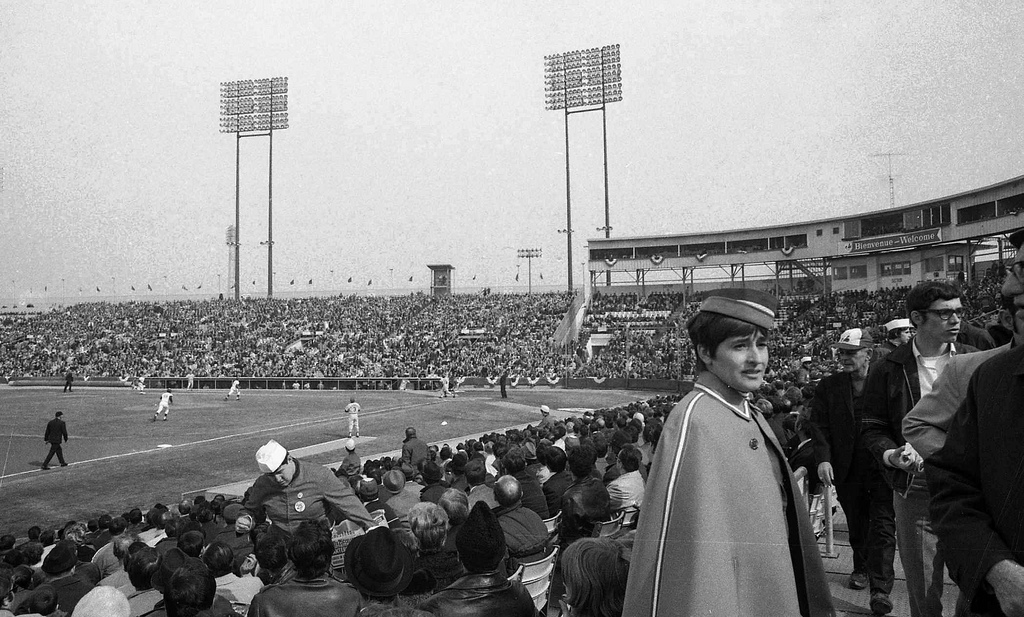 La foule au parc Jarry, en 1970. Crédit Flickr / Archives ville de Montréal