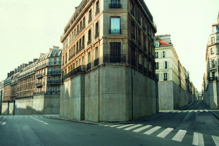 Immeubles et rues - Photographie Nicolas Moulin