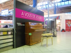 Des pianos dans les gares SNCF - Crédit photo SNCF